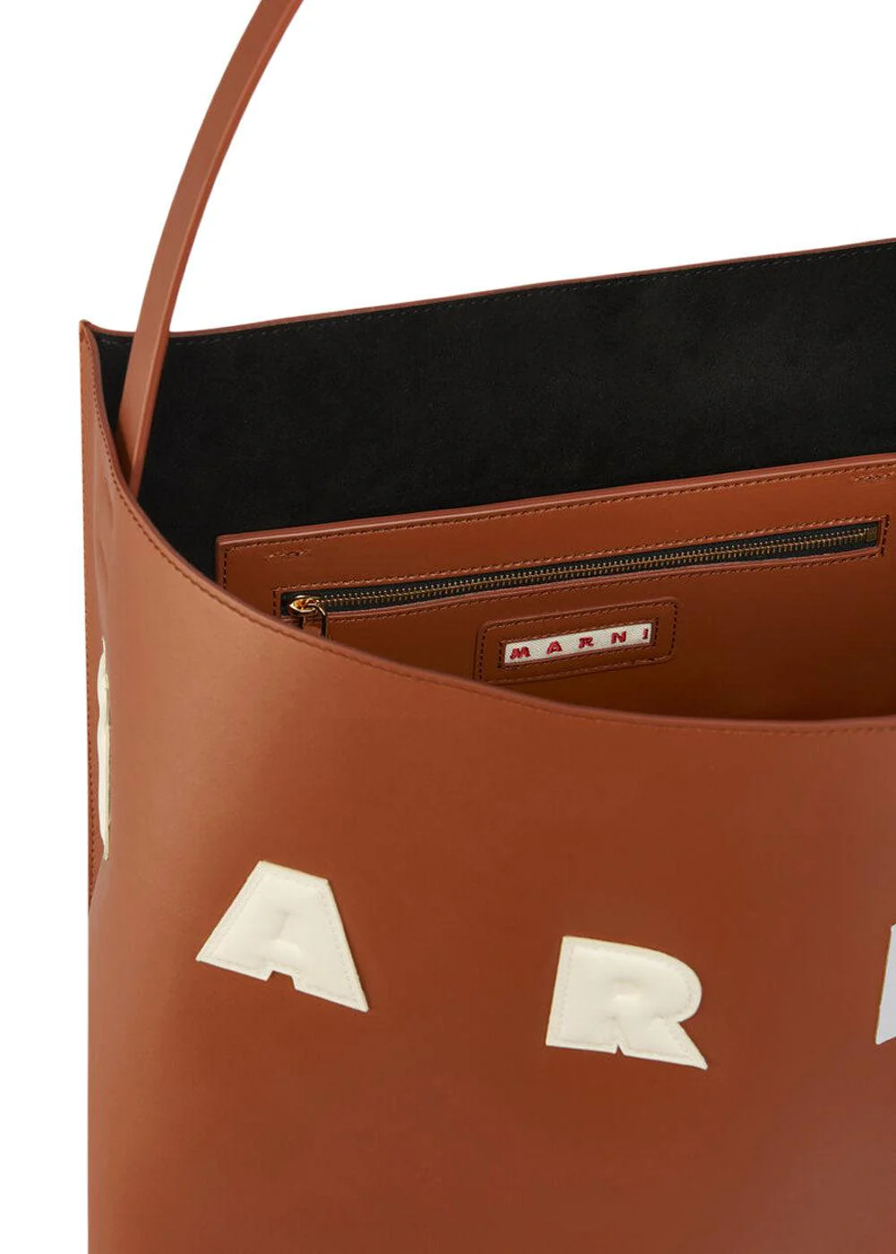 SHOPPING BAG - Brown - Image 3