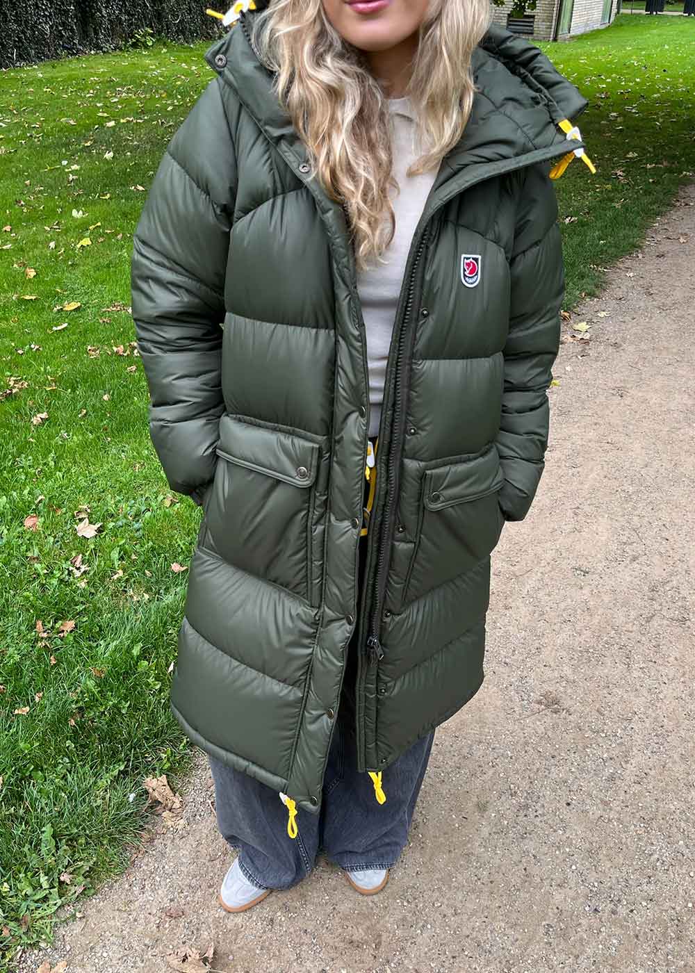 Expedition Long Down Parka W - Deep Forest - Image 3