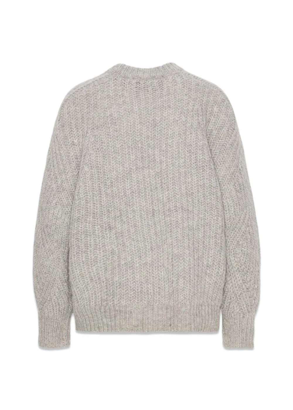 Knitted Logo Sweater - Opal Gray - Image 3