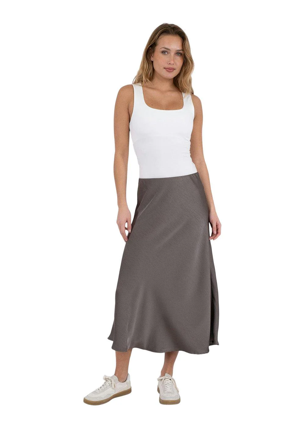 Bovary Skirt - Warm Grey - Image 3
