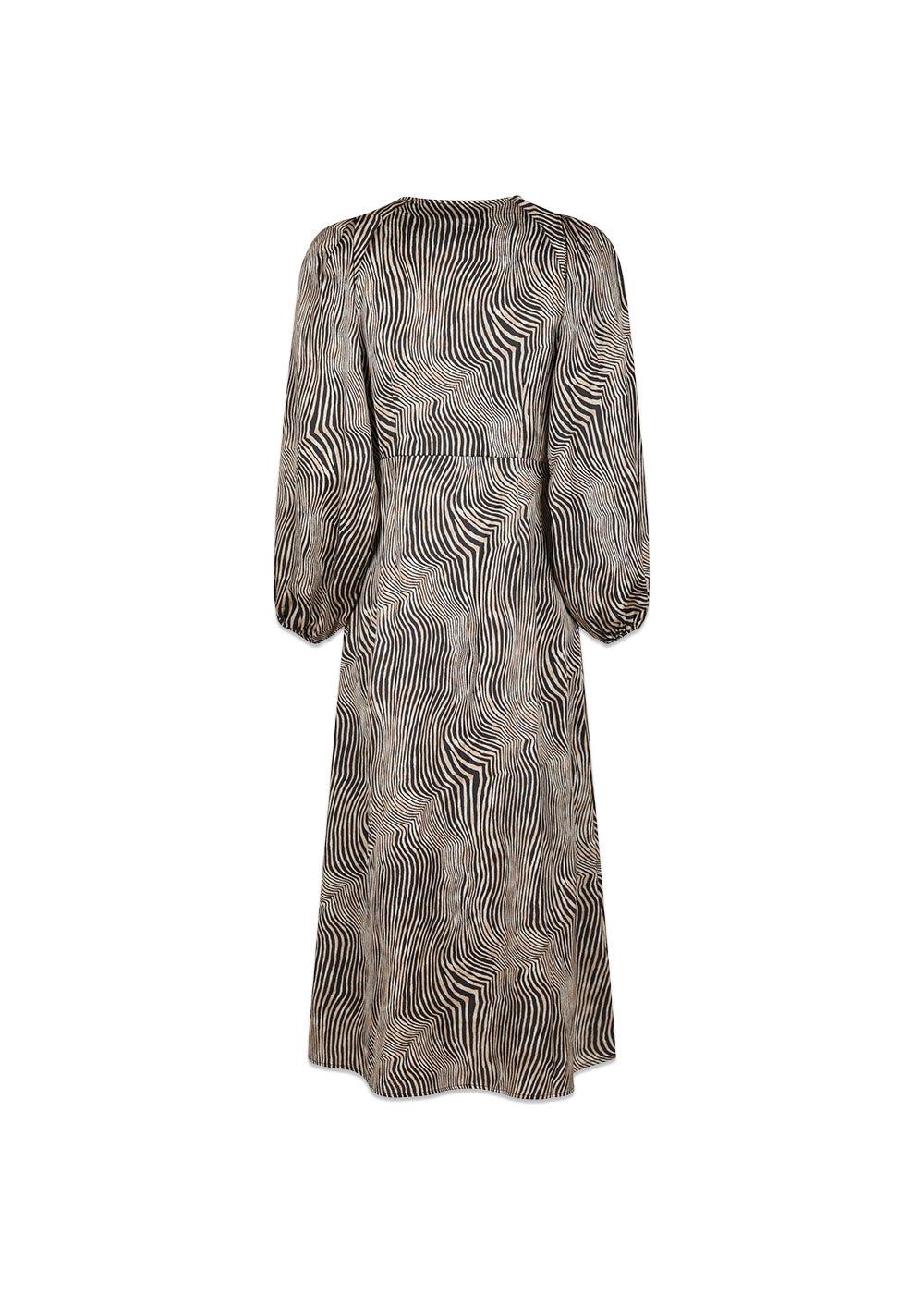 Isobel Floating Wave Dress - Dark Sand - Image 2