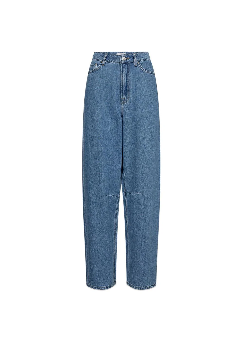 Janice Slung Jeans Wash Mid Blue - Denim Blue