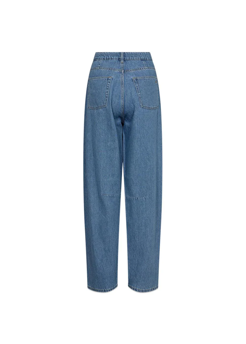 Janice Slung Jeans Wash Mid Blue - Denim Blue - Image 2