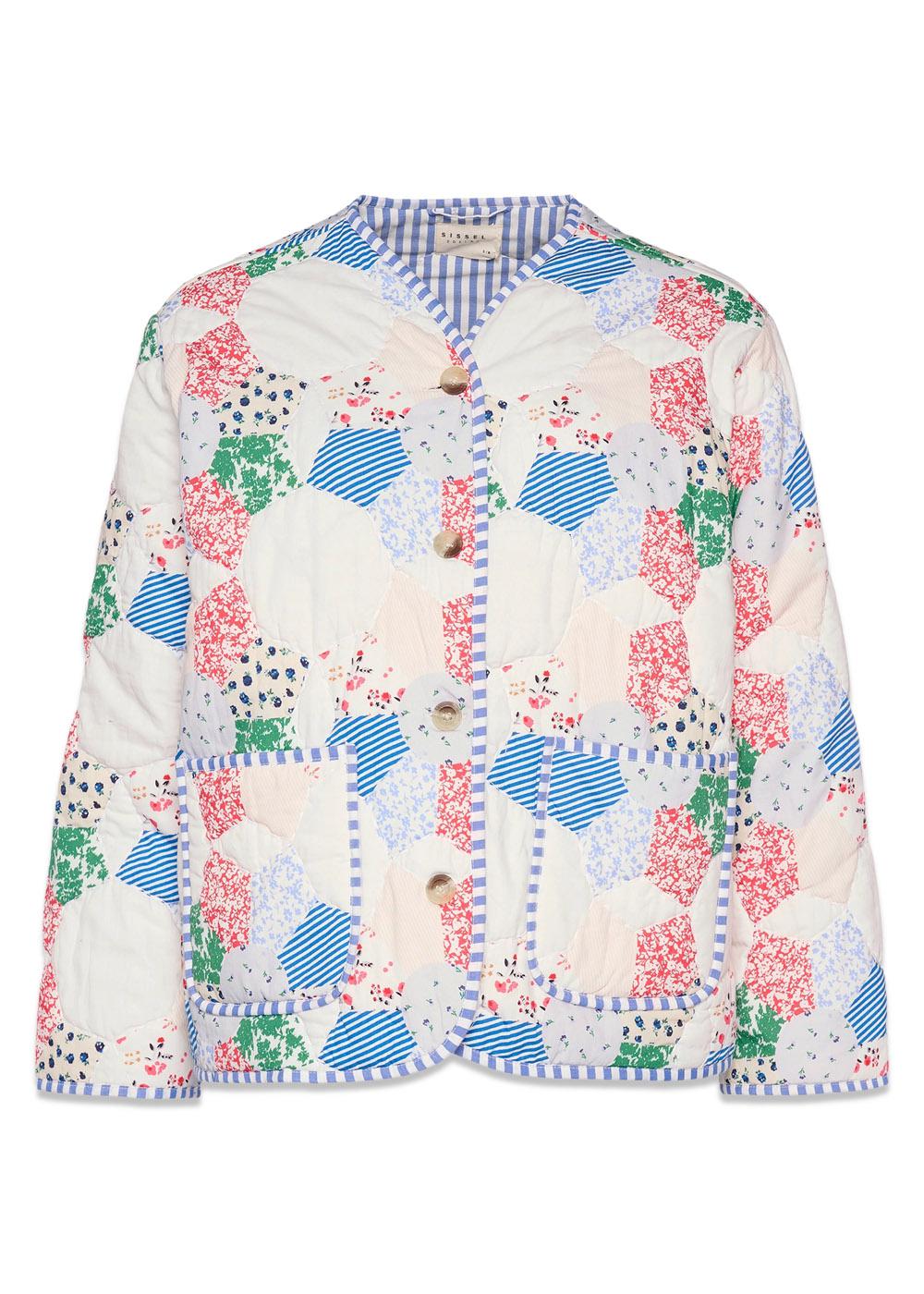 Lou Jacket - Snow Patcwork