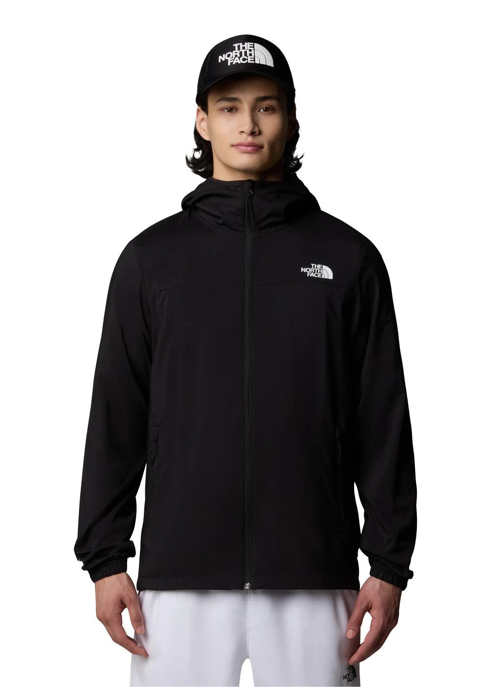 M MA HOODED WIND JACKET - Black - Image 3