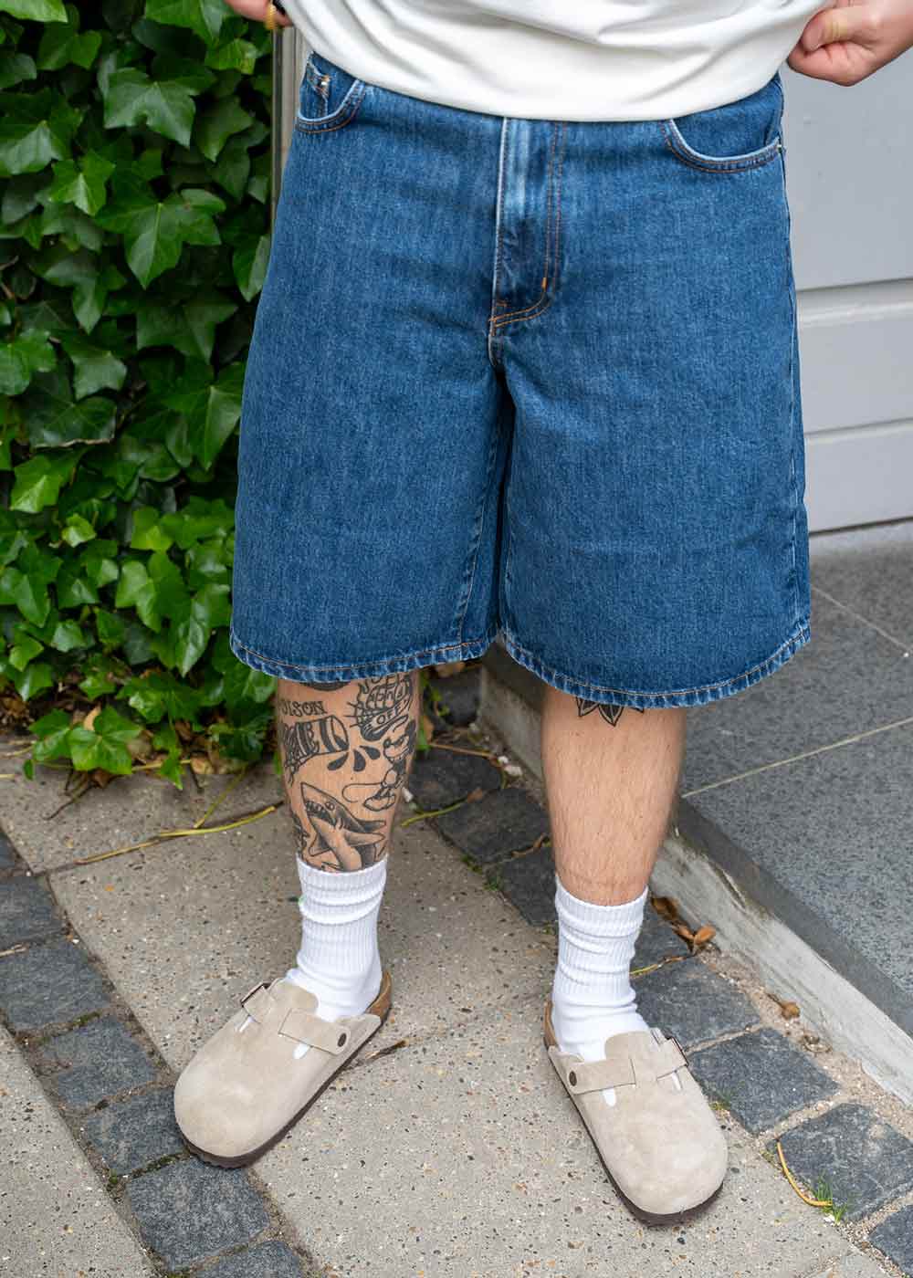 Rami Stone Shorts - Blue - Image 2