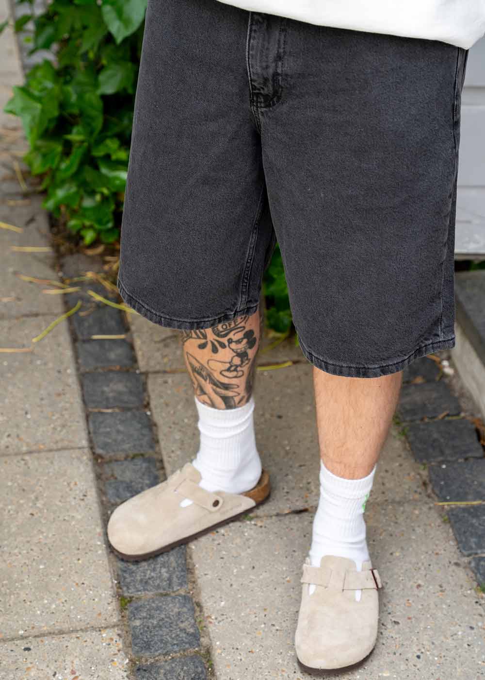 Rami Crow Shorts - Black Vintage - Image 2