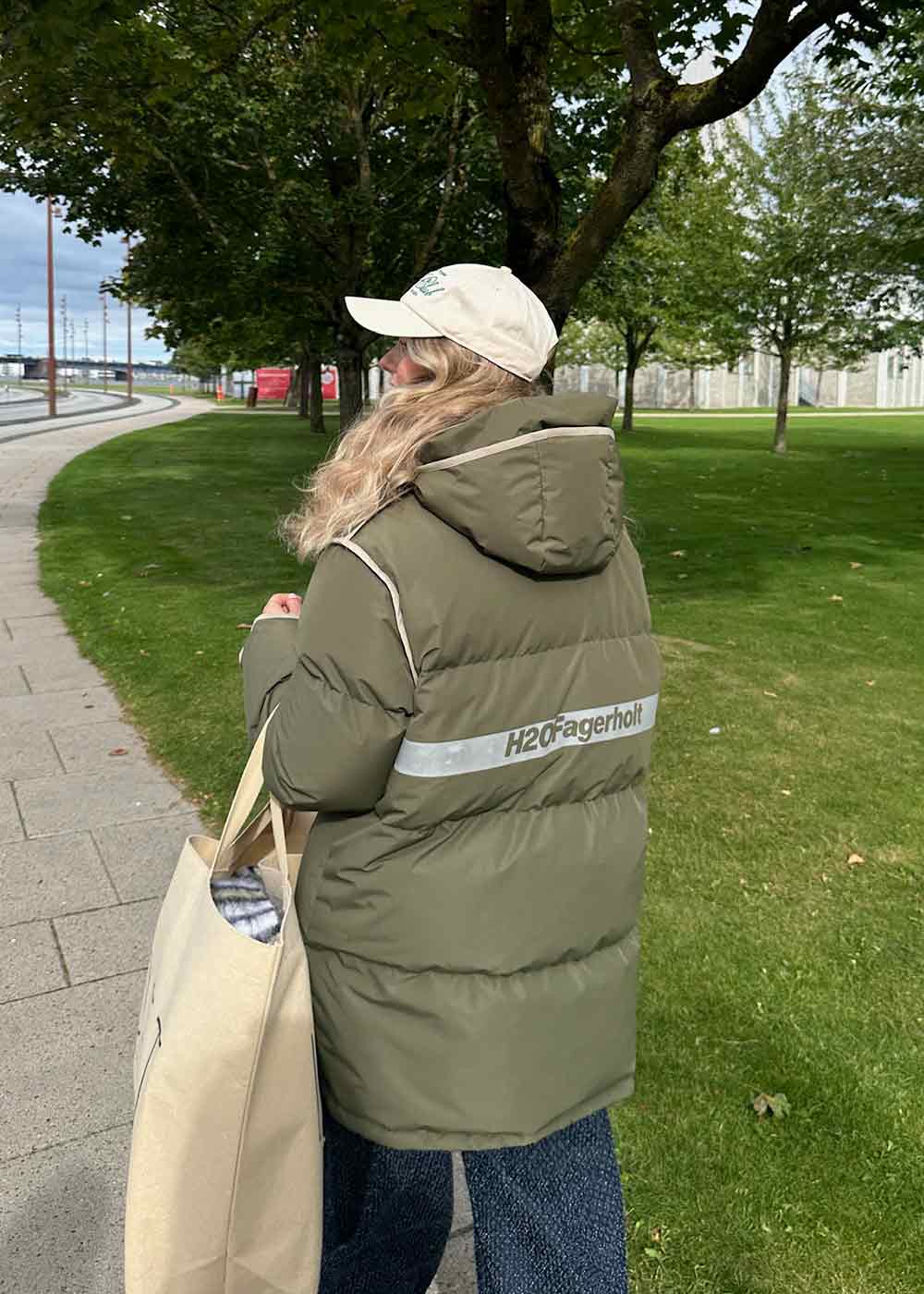 Warm up Jacket - Forest Green - Image 4
