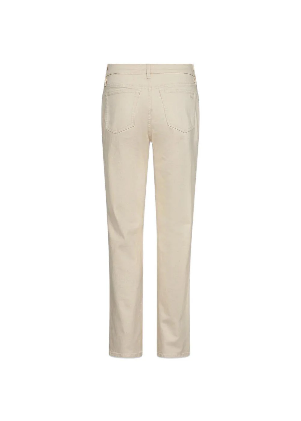 Tonya Cropped Jeans Wash Natural Ecru - Ecru - Image 2