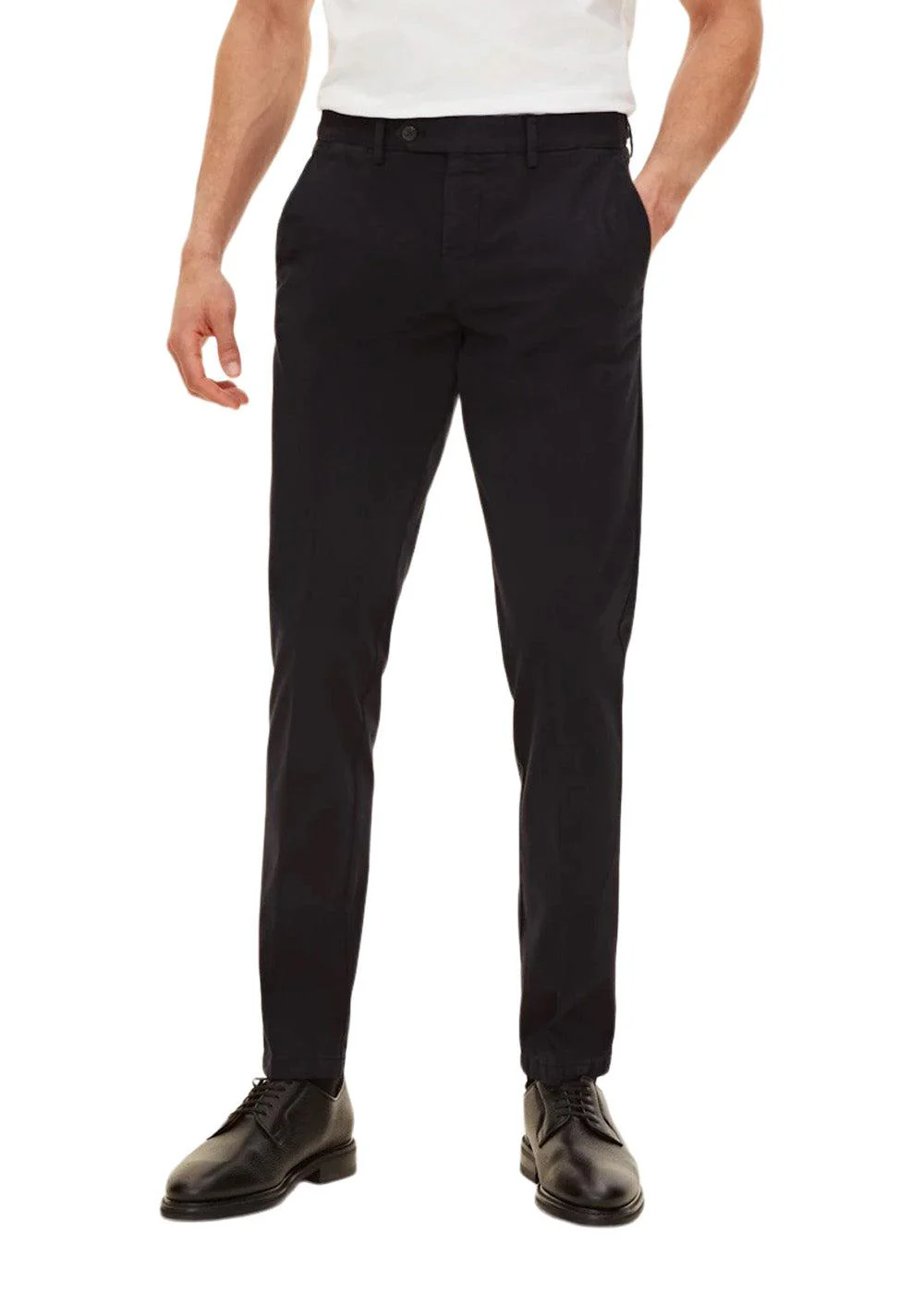 Danwick Trousers - Navy Sea Blue - Image 2