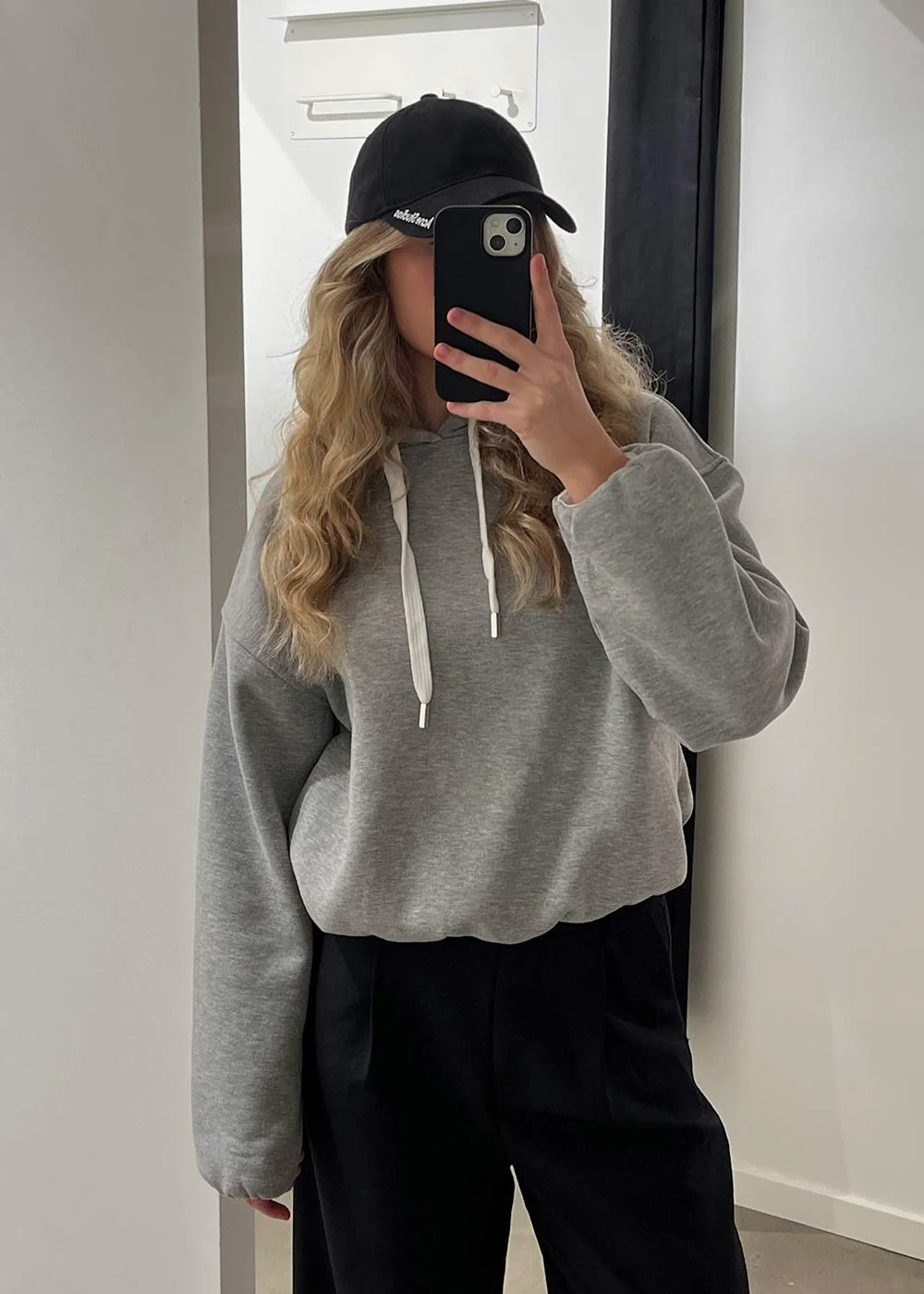 Jamie Sweat Hood - Grey Mel - Image 2