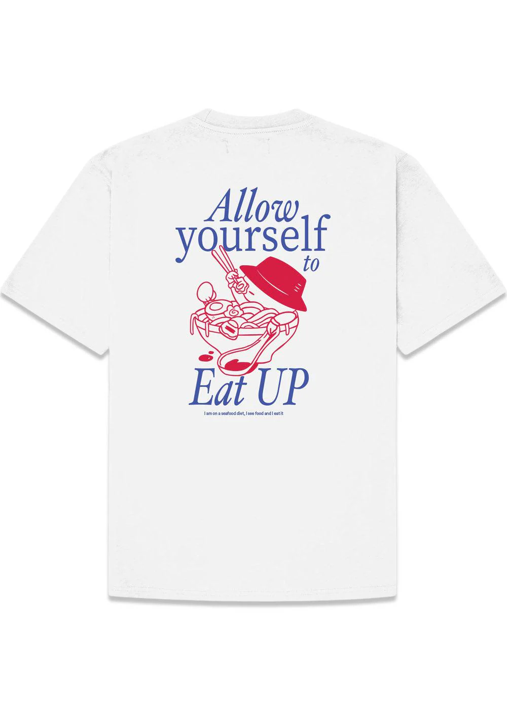 Baine Eat Tee - White - Image 2