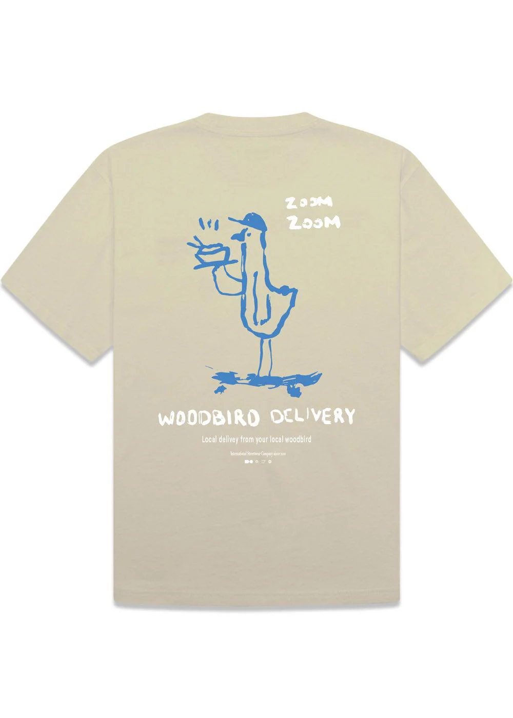 Baine Delivery Tee - Stone - Image 2