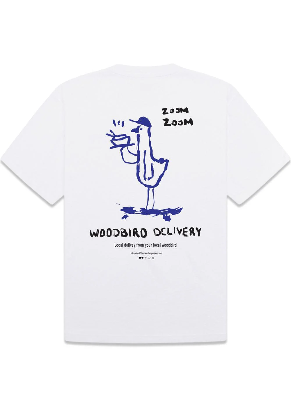 Baine Delivery Tee - White - Image 2