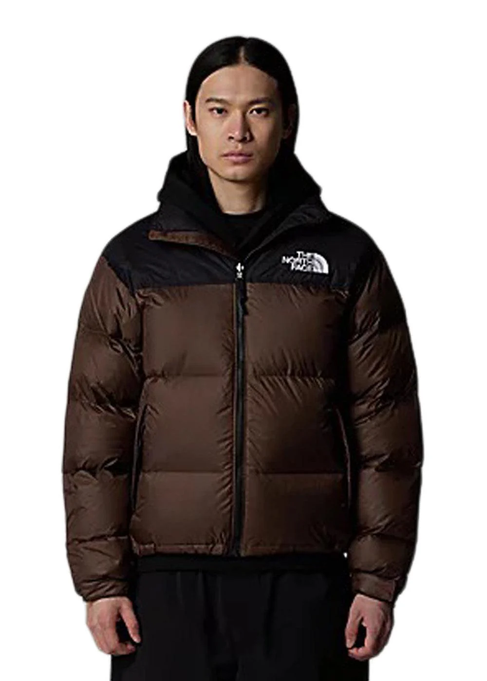96 Retro Nuptse Jacket - Smokey Brown / Black - Image 3