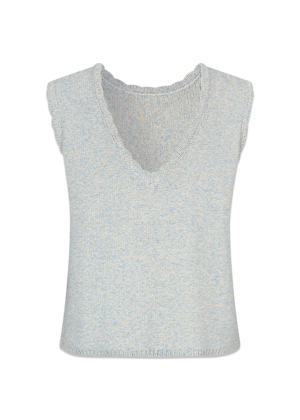 Nerissamd top - Cashmere Blue - Image 2