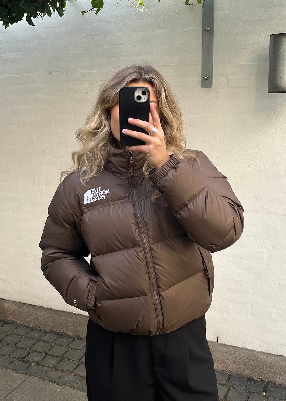 W 96 Retro Nuptse JKT - Smokey Brown - Image 2