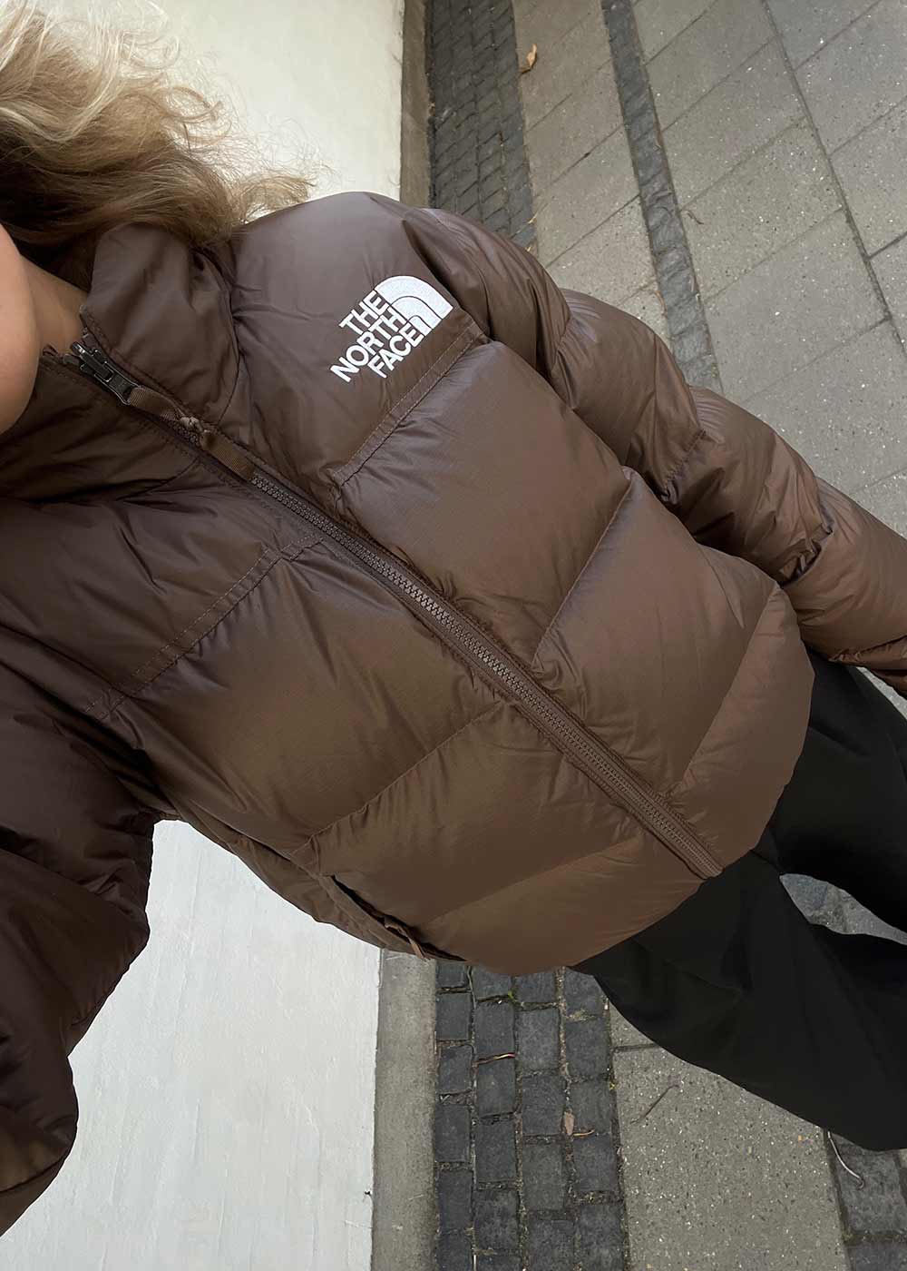 W 96 Retro Nuptse JKT - Smokey Brown - Image 4
