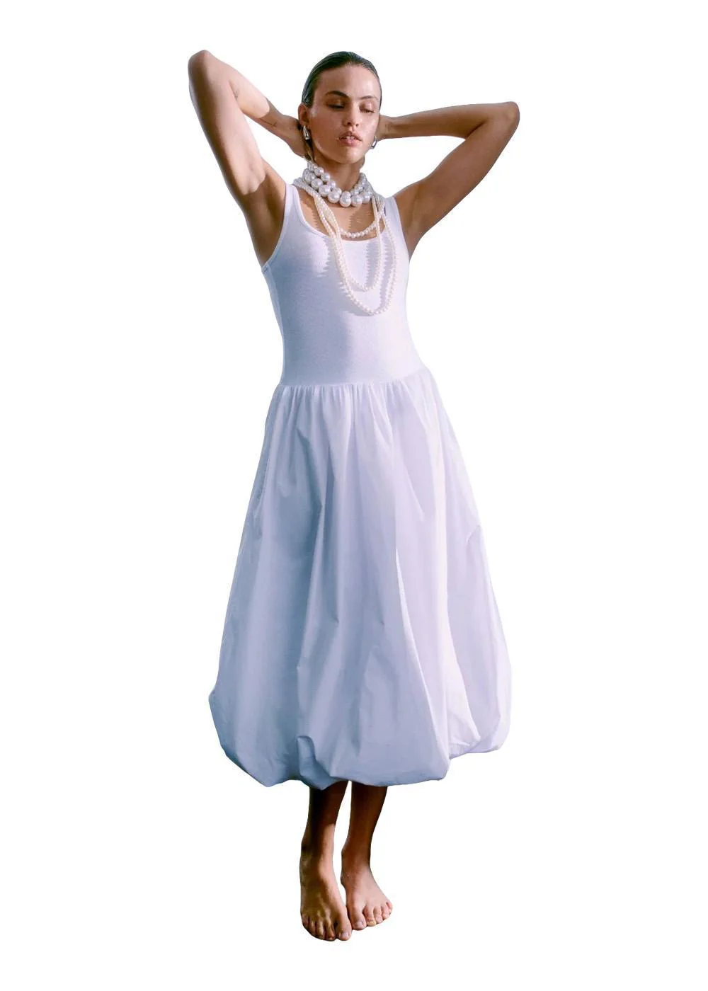 CMSIV-DRESS - Bright White - Image 2