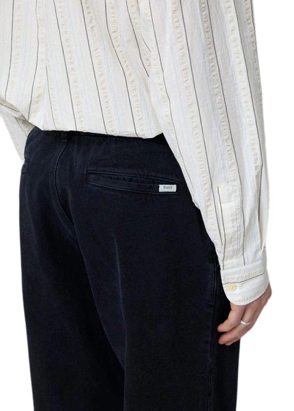 CLAY PANTS - Washed Black Denim - Image 4