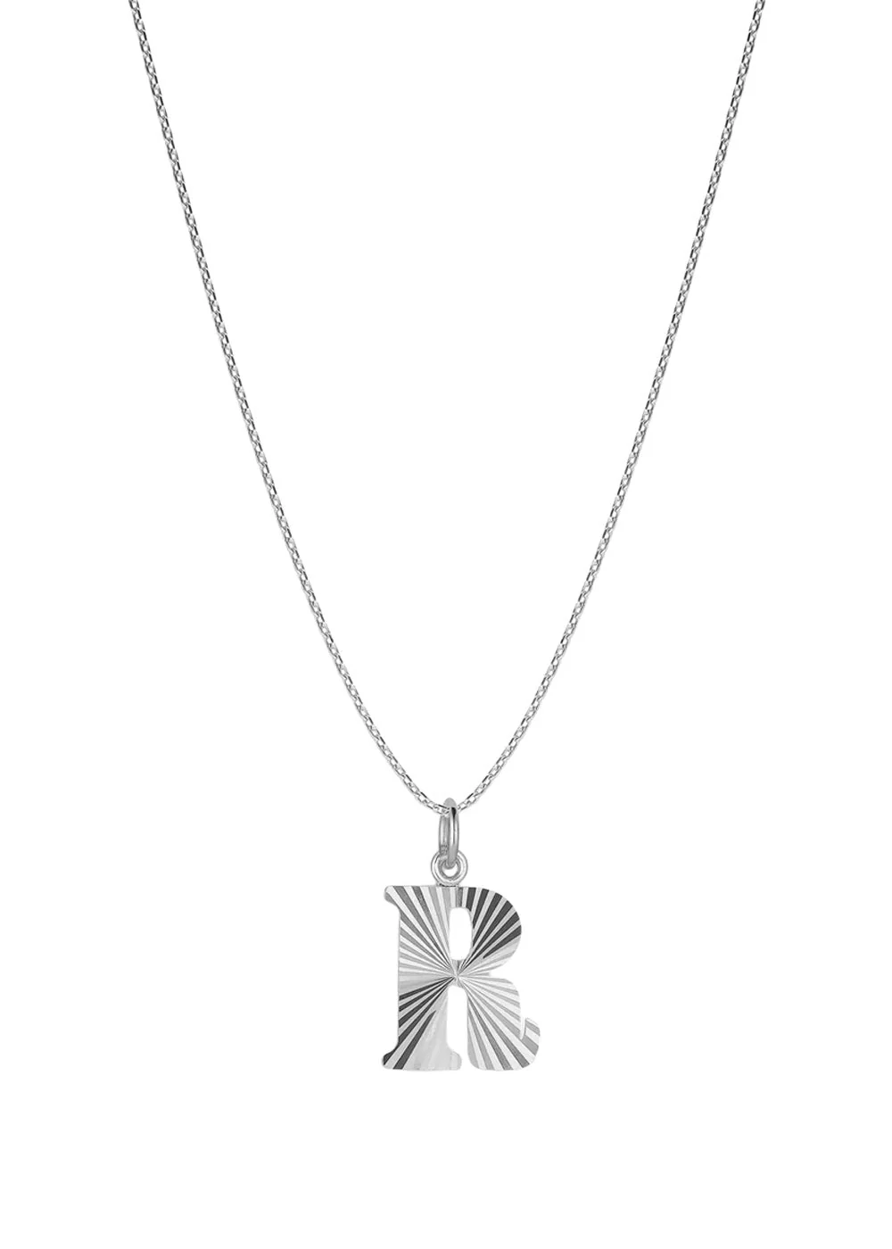 Reflection Letter Pendant - Sterling Silver - Image 2