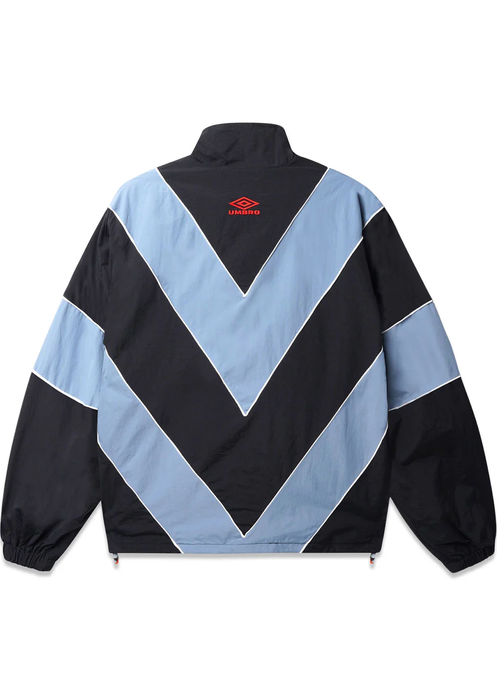 UMBRO Diamond Tracksuit Jacket - Black/Slate - Image 2