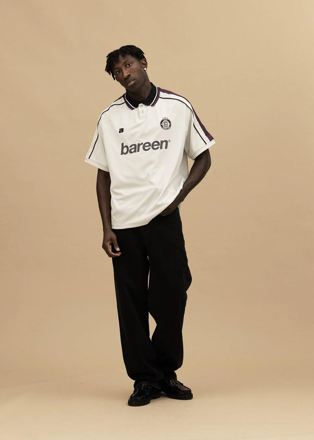 Bareen Football Away Jersey - Short Sleeve - Sandstorm - Image 3