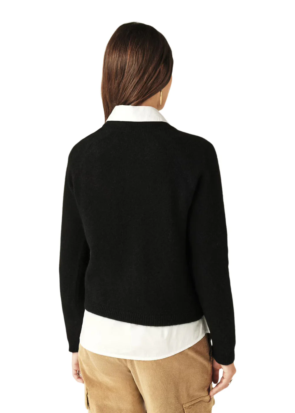 Doel long sleeves knit - Noir - Image 3