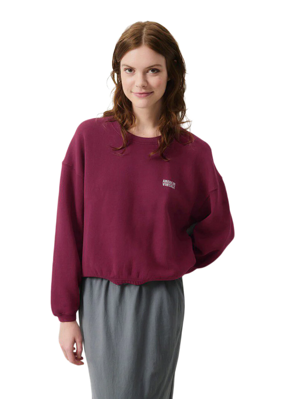 Izubird sweatshirt - Bordeux Vine - Image 2