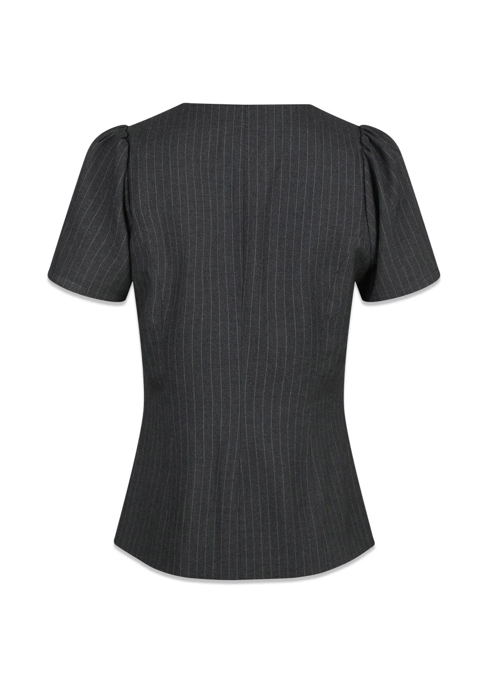 Jules Pinstripe Blouse - Antracit - Image 2
