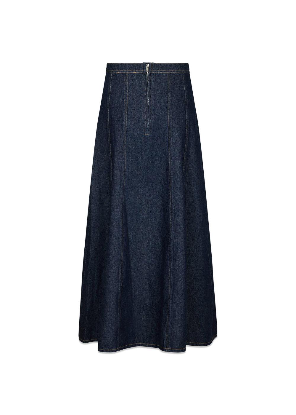Raya Denim Skirt - Dark Blue - Image 2