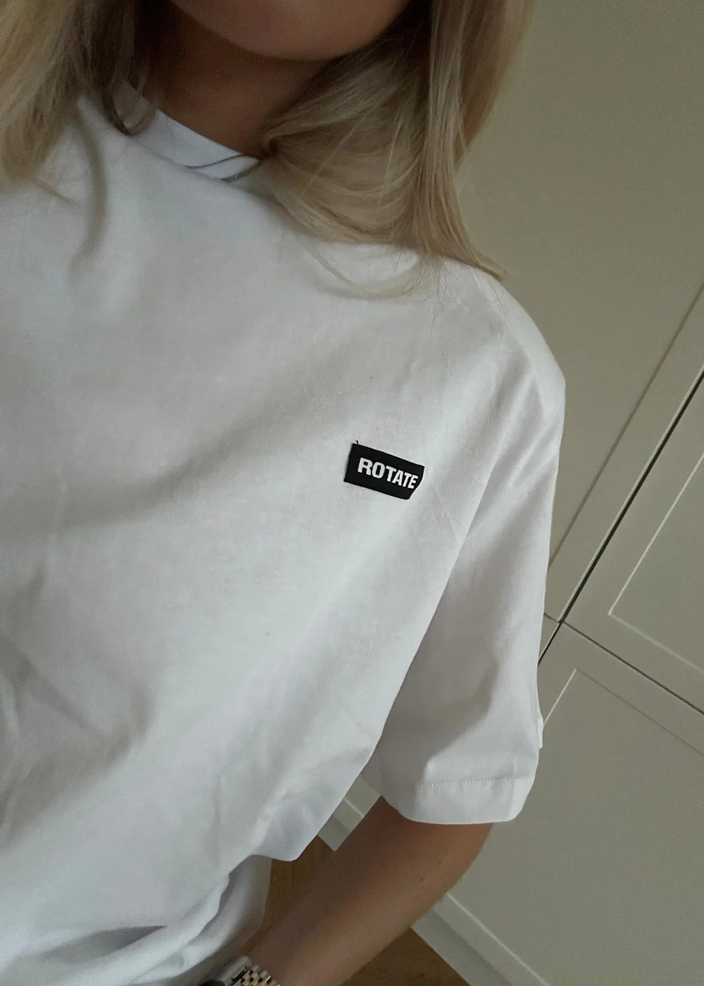 Oversized T-Shirt - Bright White - Image 3