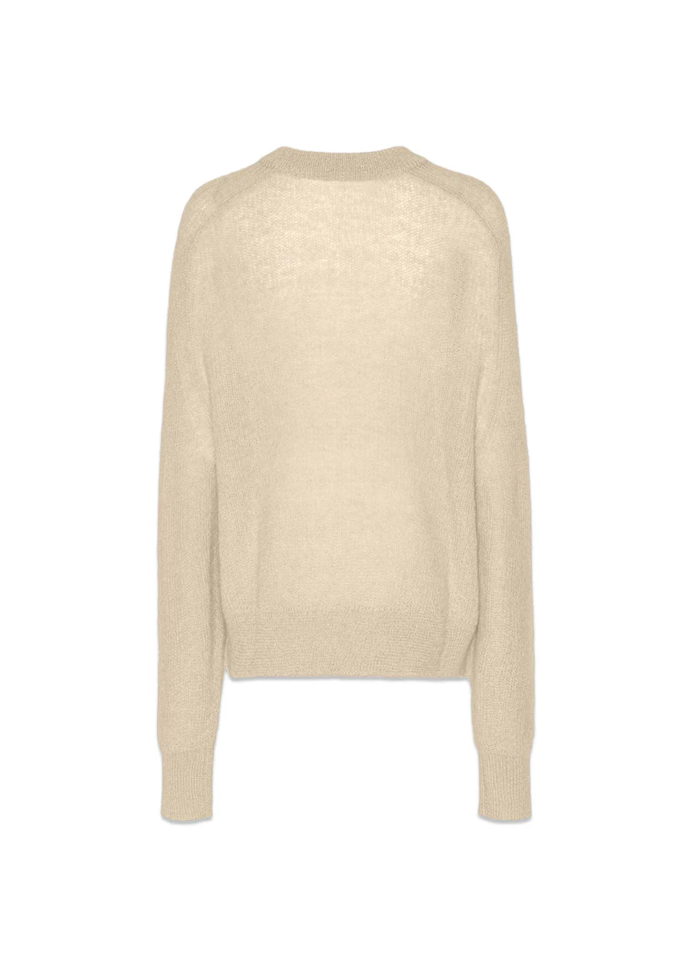 Light Knit Logo Sweater - Egret - Image 2