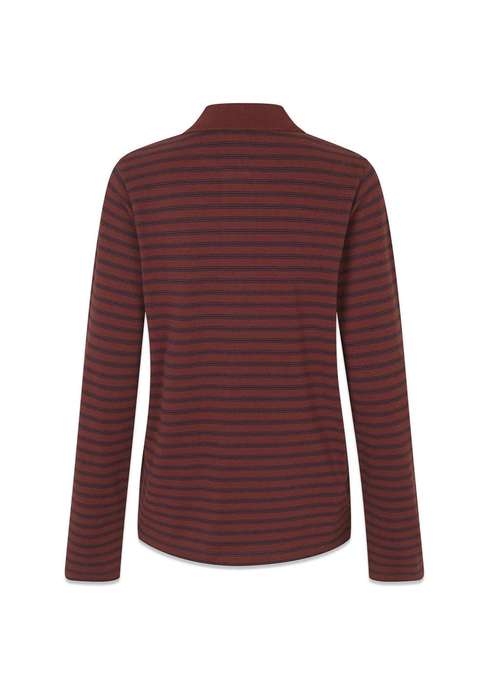 Nobumd LS polo - Andorra Navy Stripe - Image 3