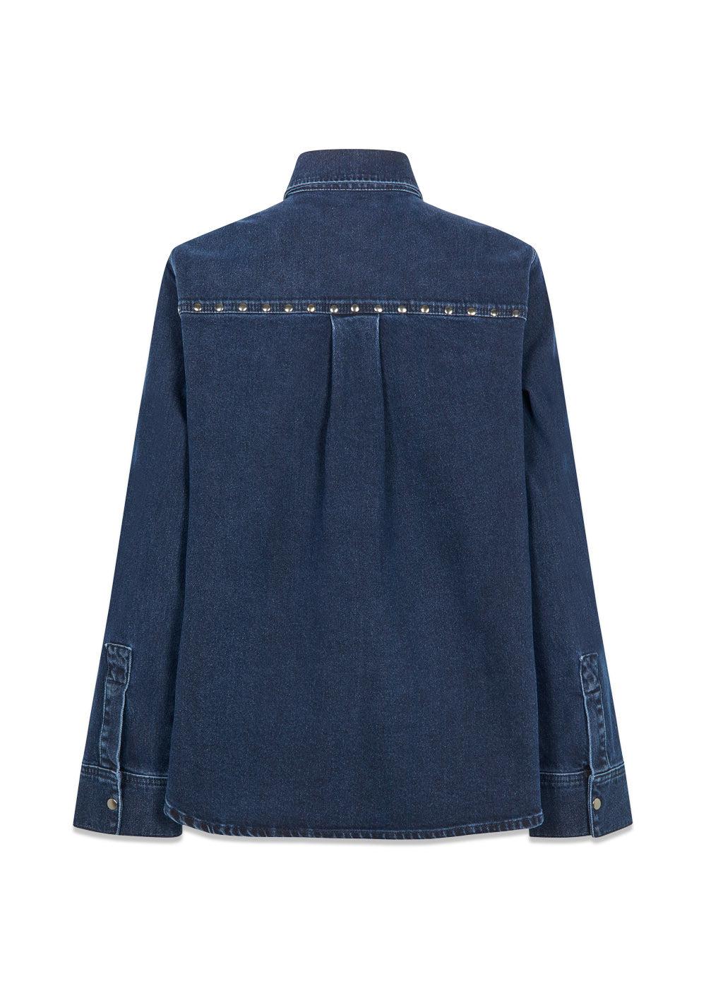 LuccaMD shirt - Dark Indigo Denim - Image 3