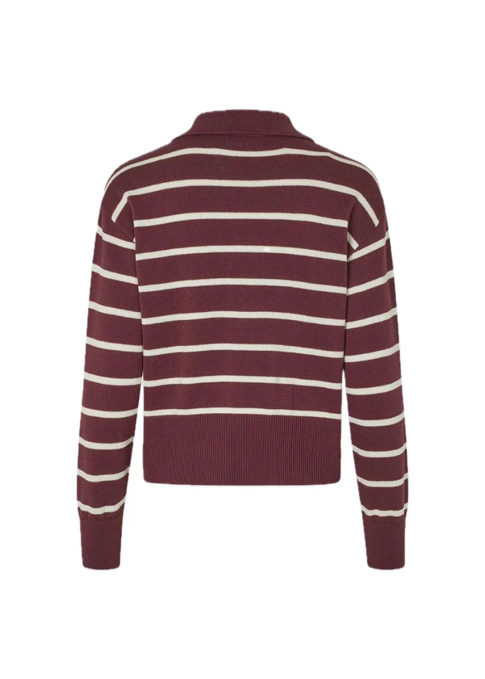 Malvamd stripe polo - Andorra Soft White Stripe - Image 2