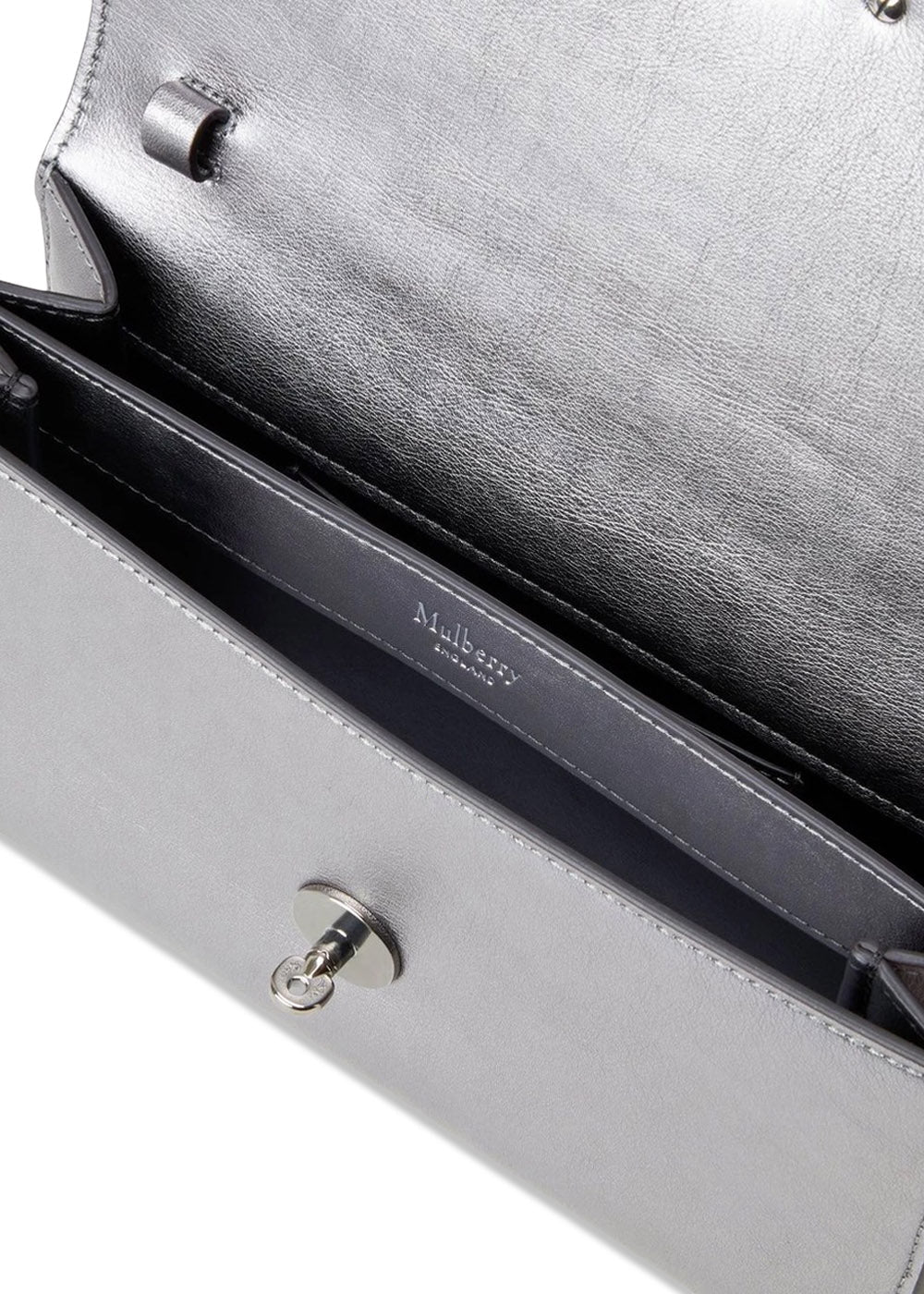 Small Darley Top Handle - Metallic Nappa - Image 4