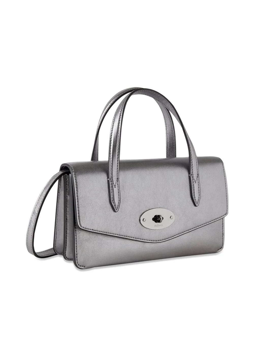 Small Darley Top Handle - Metallic Nappa - Image 5