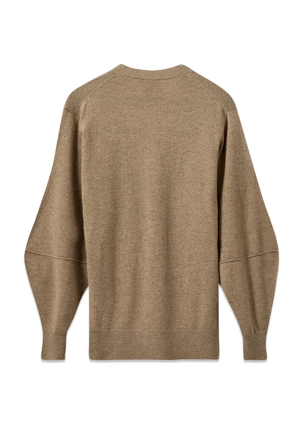 Como Sleeve Cardigan - Camel - Image 3