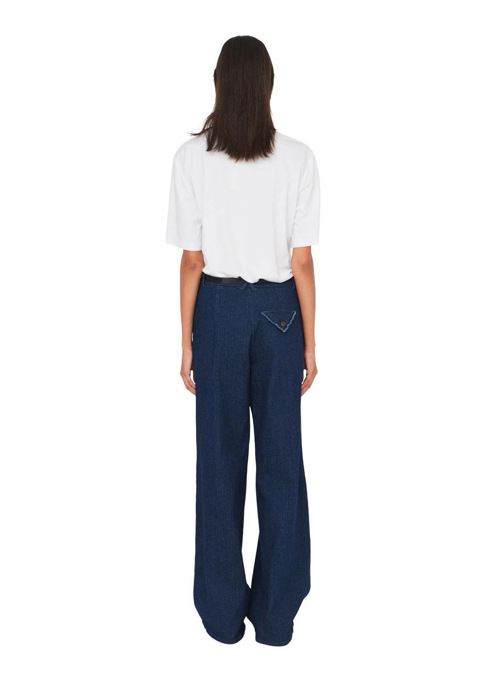 Merci Wide Pants - Dark Denim - Image 5