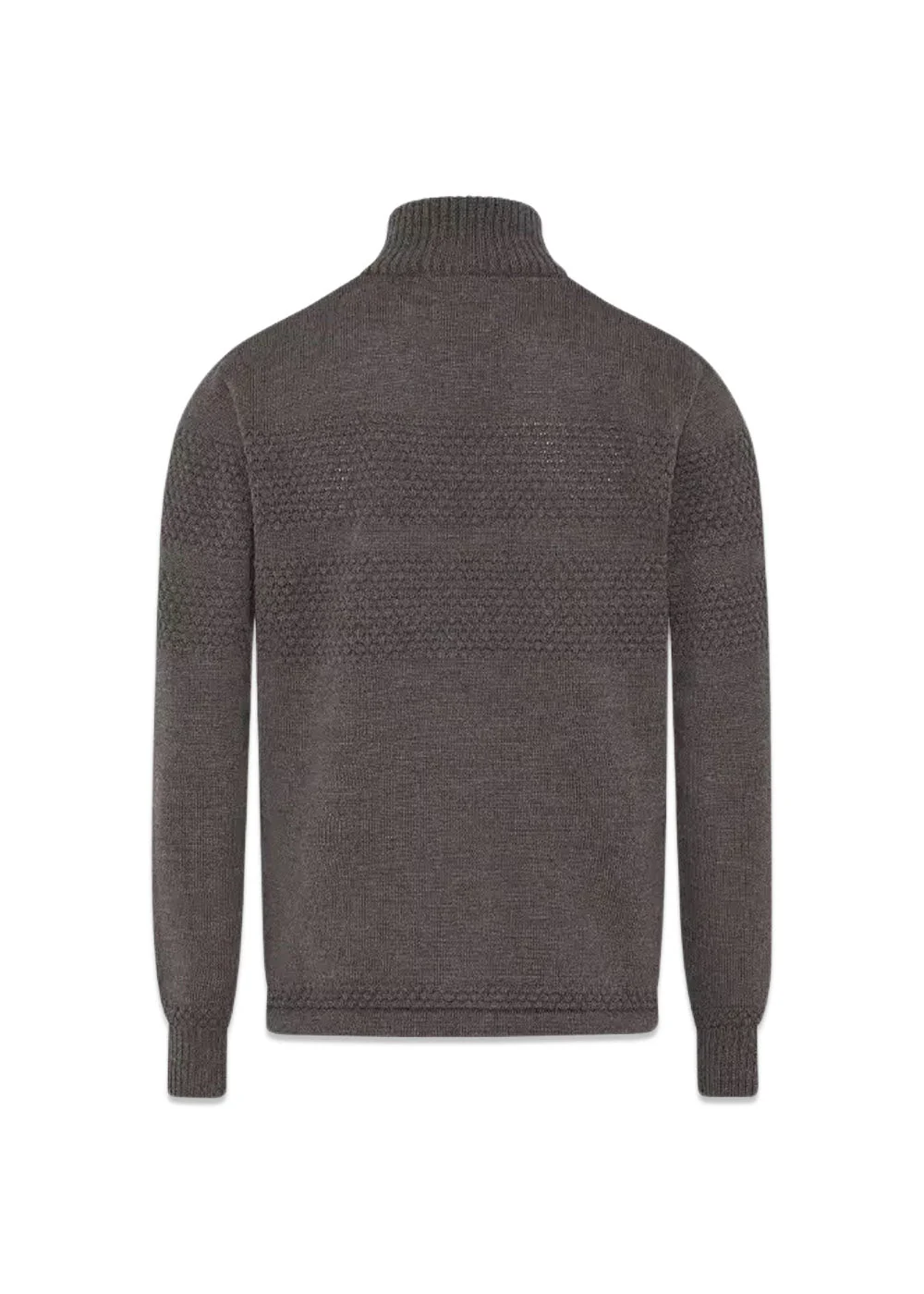 Saltum Sailor Zip - Dark Khaki Mel - Image 2