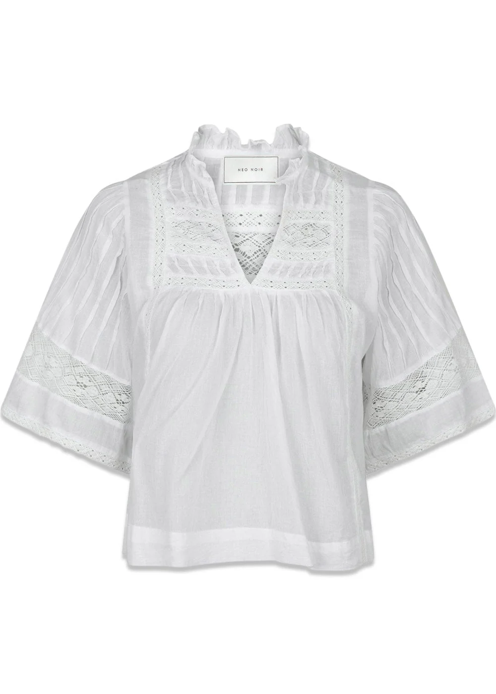 Siama S Voile Blouse - White