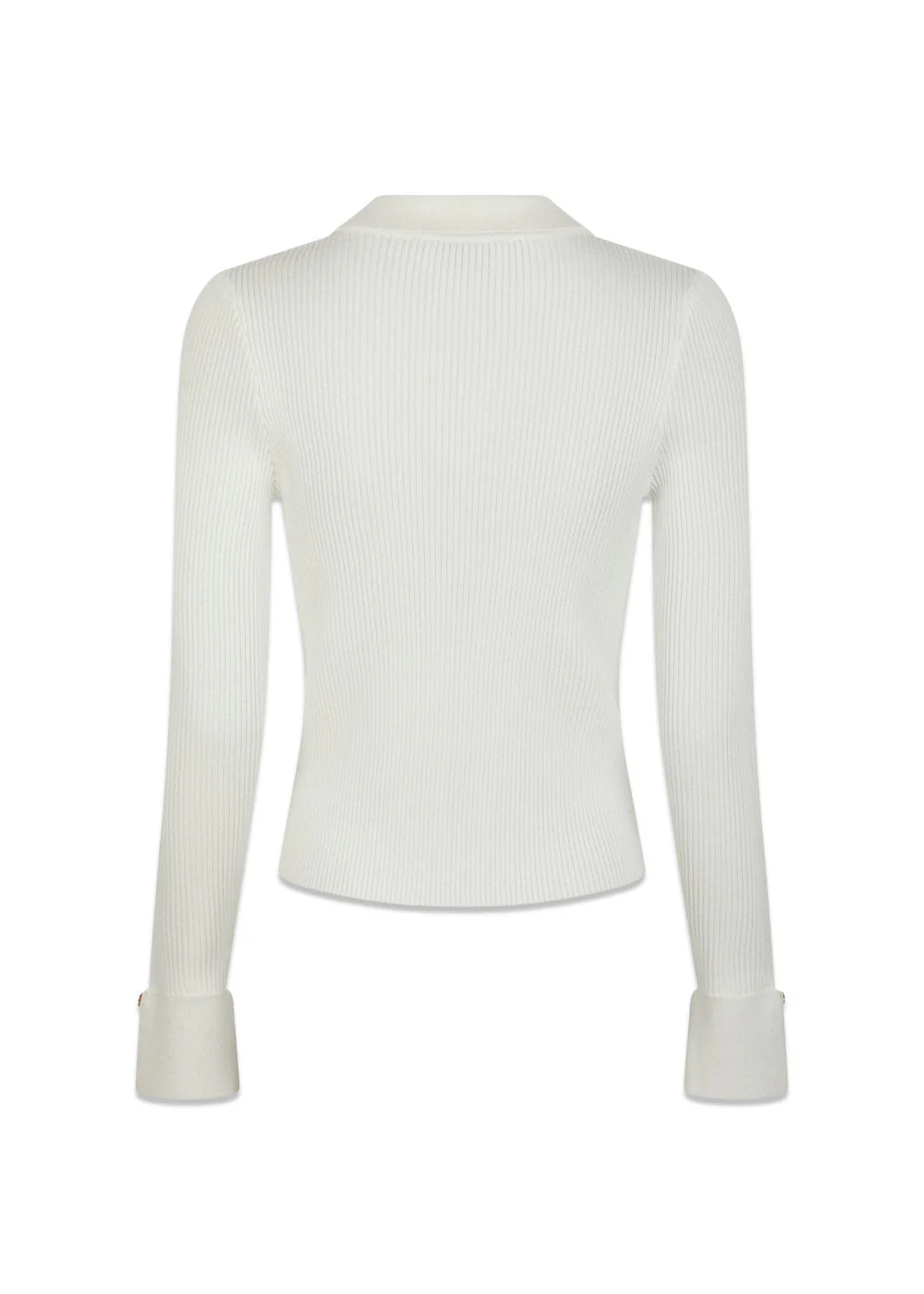 Ylvie Knit Blouse - Off White - Image 2
