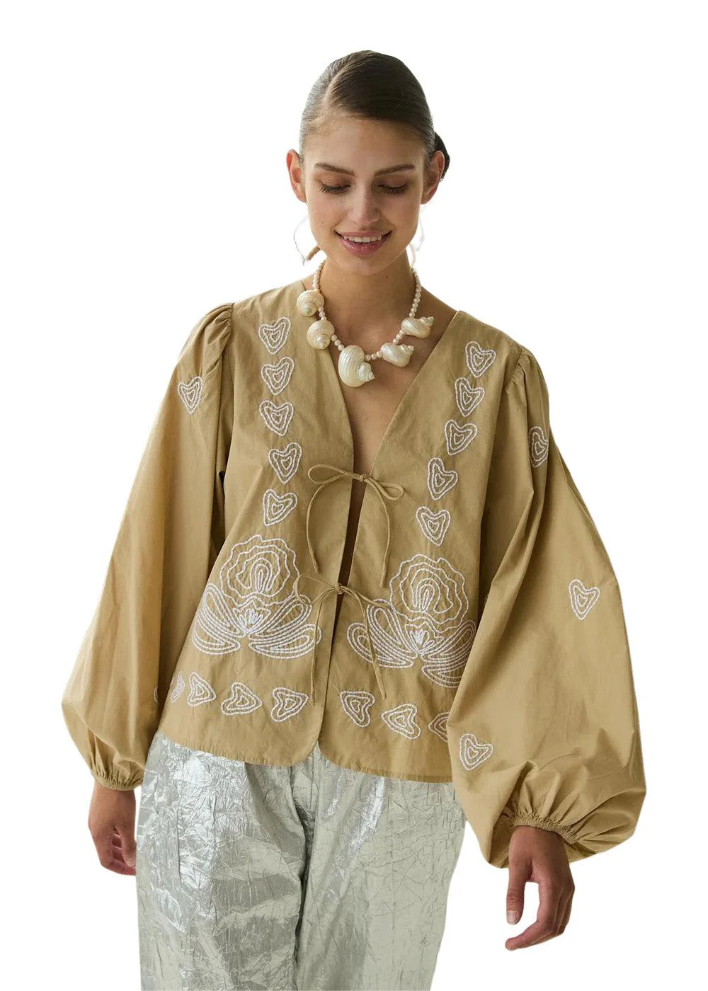MAUDE TOP - Incense - Image 4