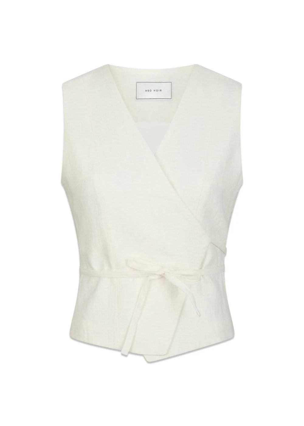 Samara Ramie Waistcoat - Off White