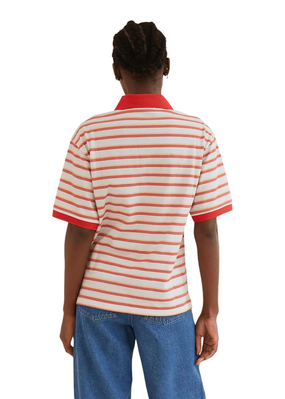 LUNA UNISEX POLO T-SHIRT - Print - Image 4
