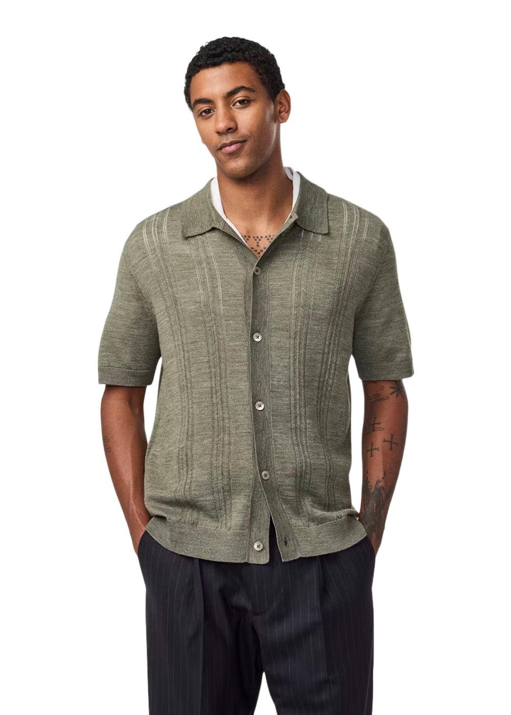 Thor SS Cardigan 6584 - Capers - Image 2