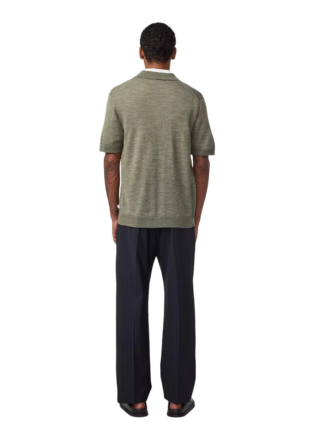 Thor SS Cardigan 6584 - Capers - Image 3