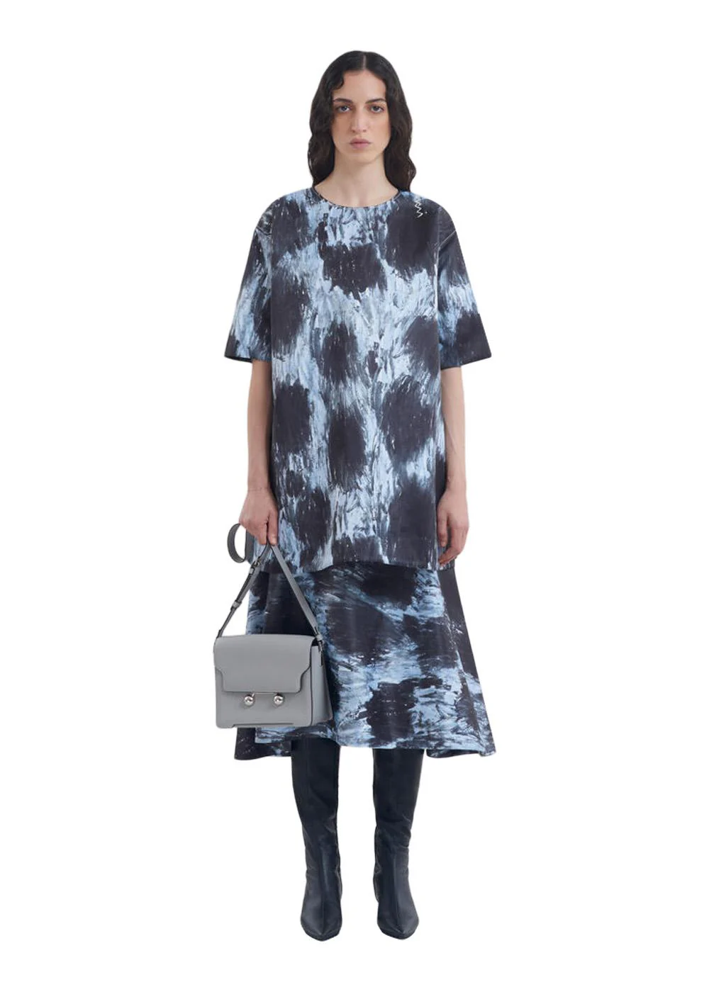 Trunkaroo Medium Shoulder Bag - Grey - Image 3