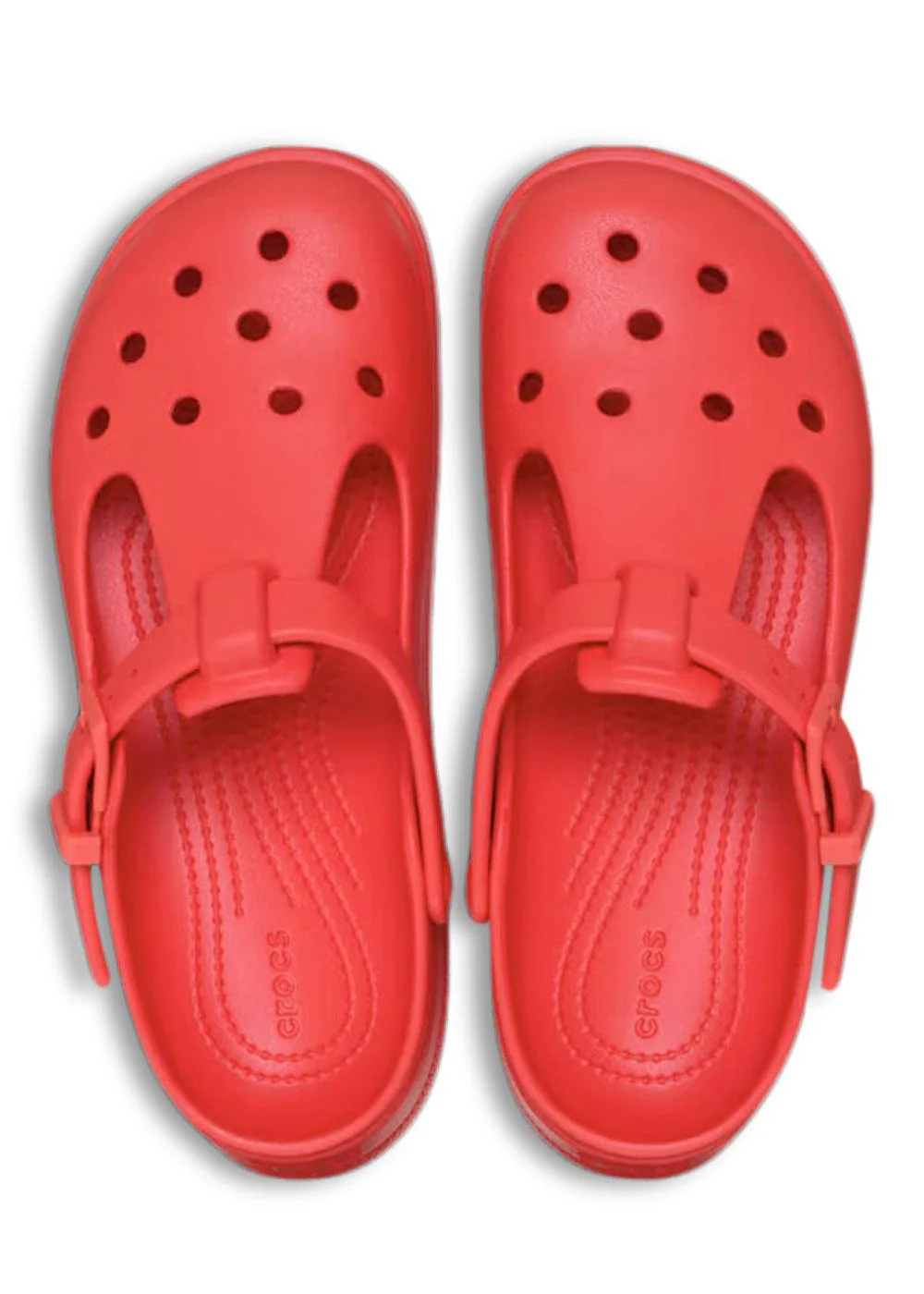 Classic Mary Jane Clog - Cherry Red - Image 2